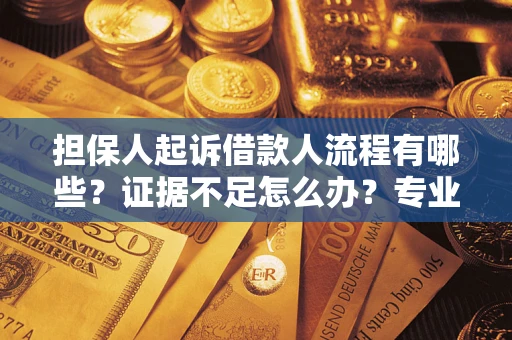 济南担保人起诉借款人流程有哪些？证据不足怎么办？专业律师解答