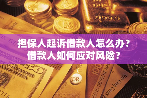 济南担保人起诉借款人怎么办？借款人如何应对风险？