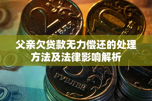 济南父亲欠贷款无力偿还的处理方法及法律影响解析