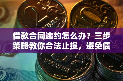 济南借款合同违约怎么办？三步策略教你合法止损，避免债务危机升级